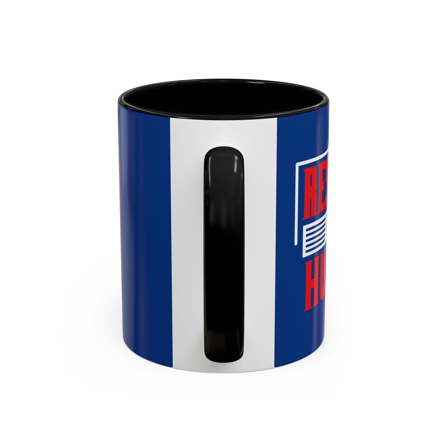 Respect The Hustle Accent Coffee Mug (11, 15oz)