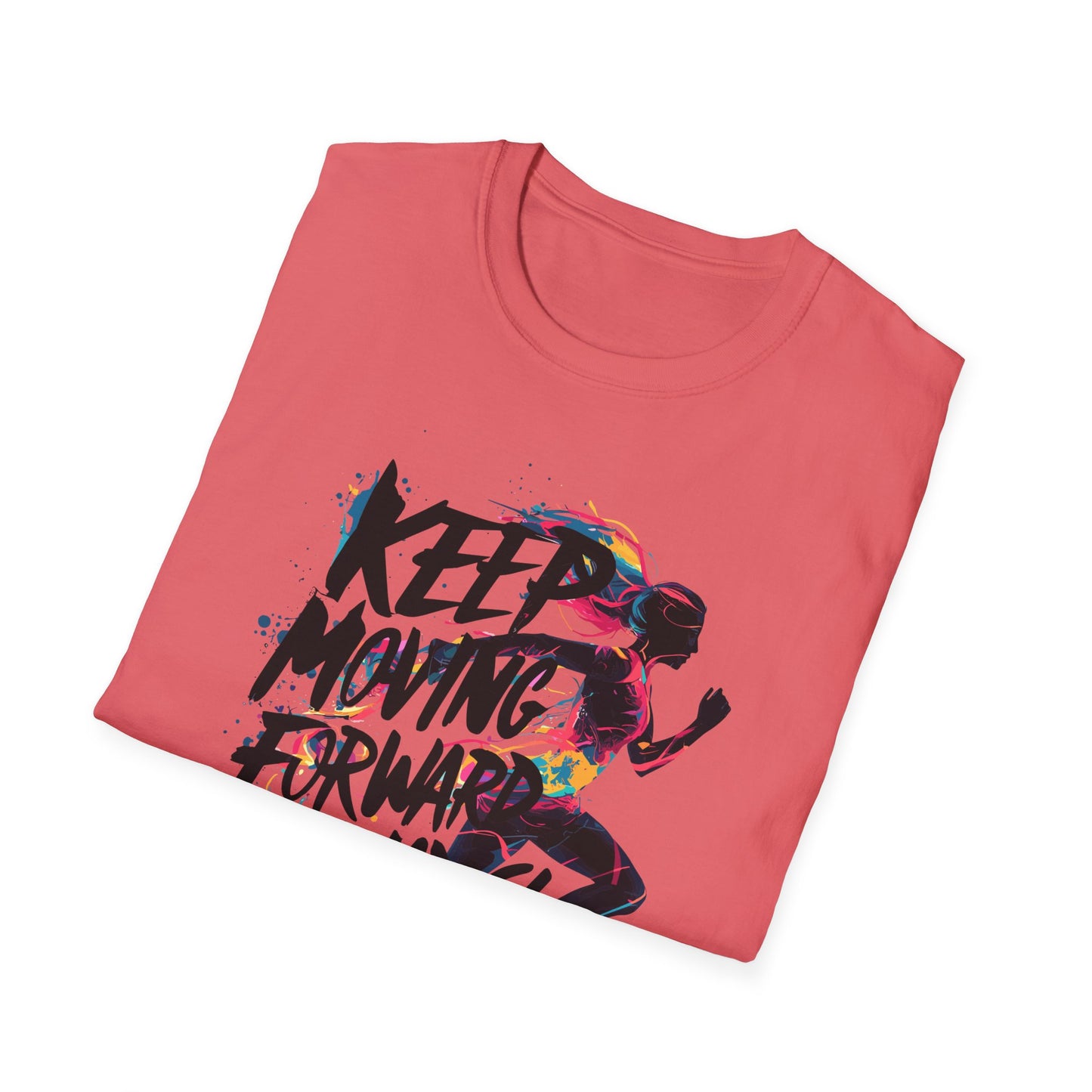 Keep Moving Forword Always Unisex Softstyle T-Shirt