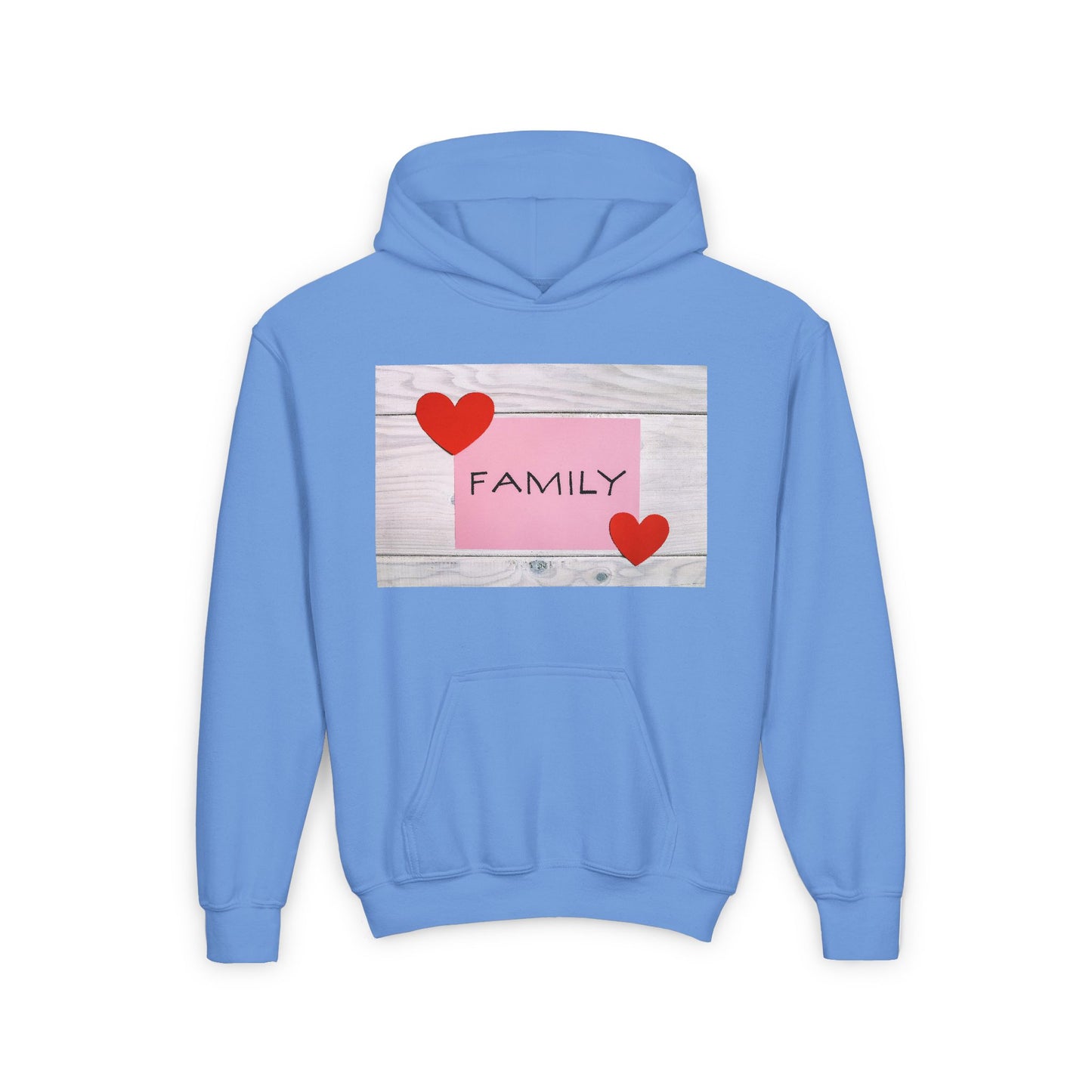 Family Youth Heavy Blend Hooded Sweatshirt