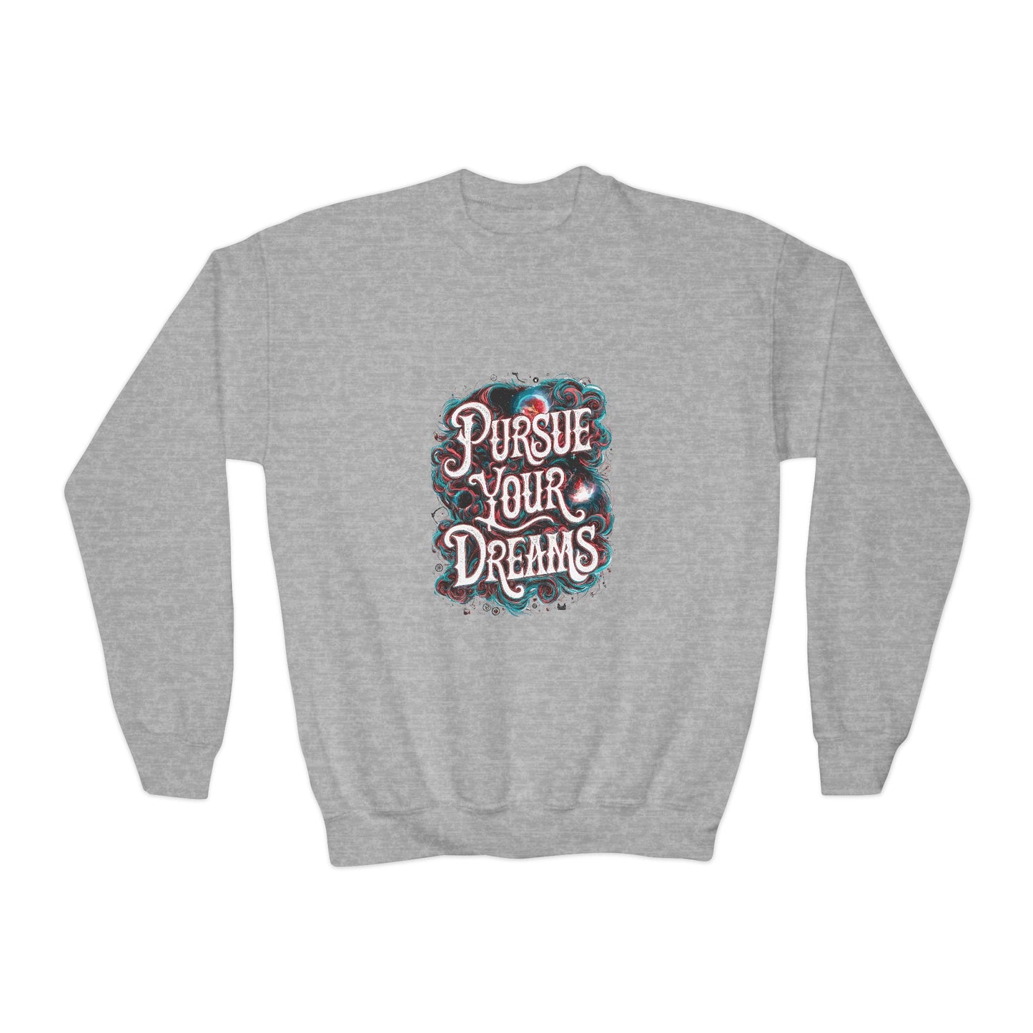Pursue Your Dreams Youth Crewneck Sweatshirt