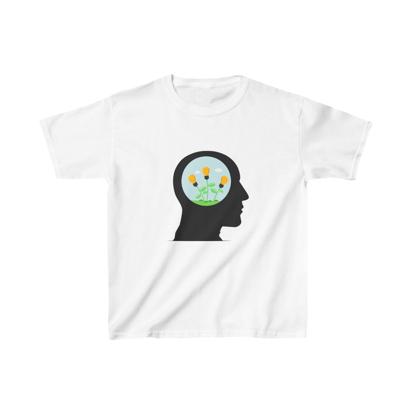 Mindset And Positive Thoughts Kids Heavy Cotton™ Tee
