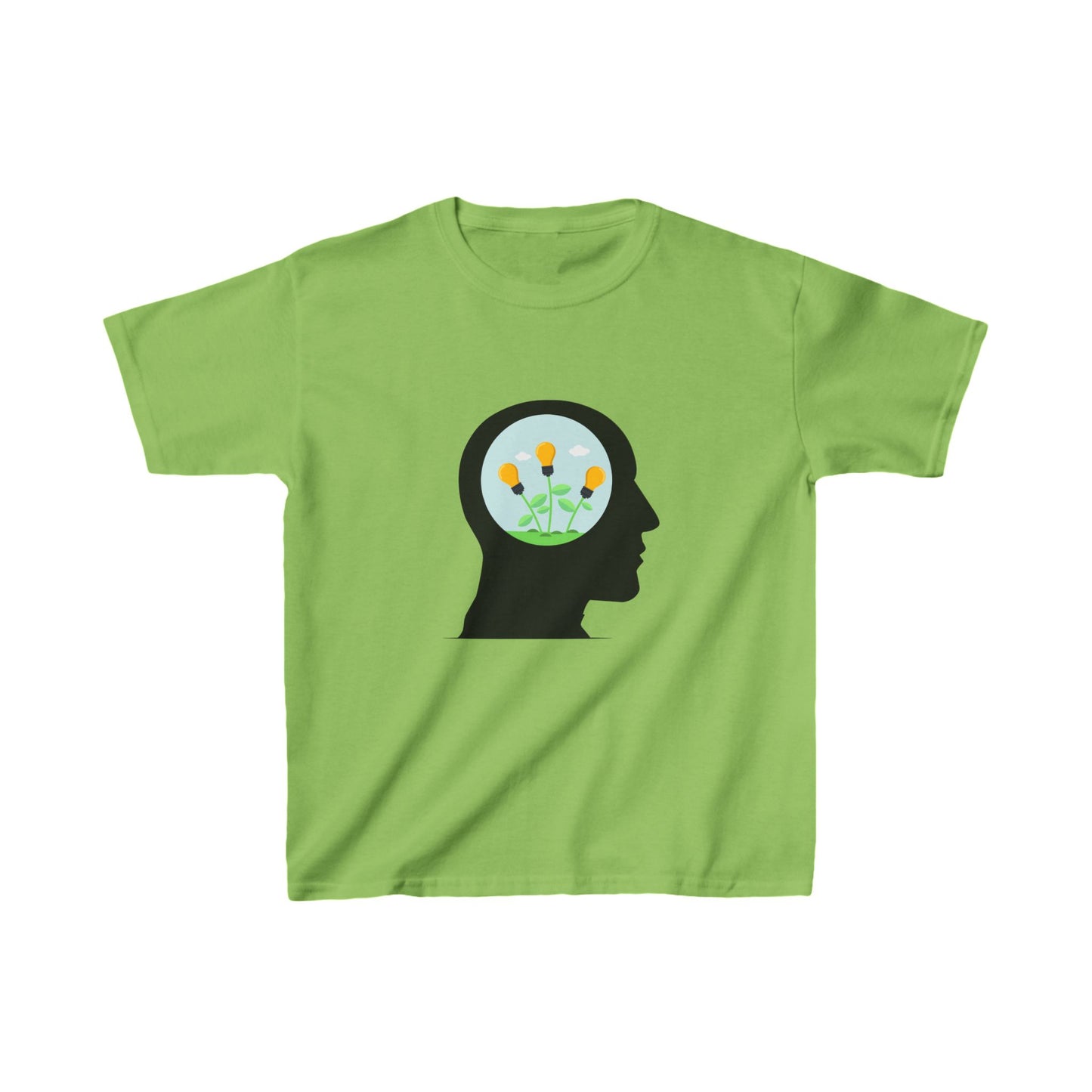 Mindset And Positive Thoughts Kids Heavy Cotton™ Tee