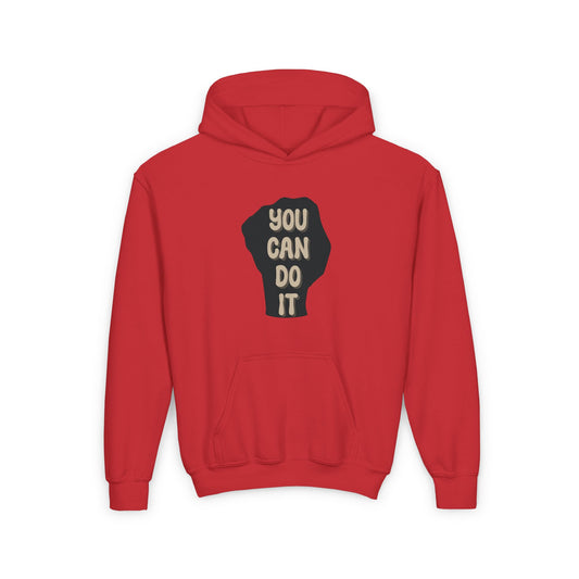 You Can Do It Youth Heavy Blend Hooded Sweatshirt