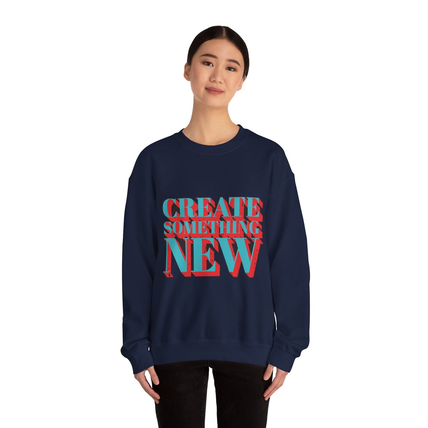 Create Something New Unisex Heavy Blend™ Crewneck Sweatshirt