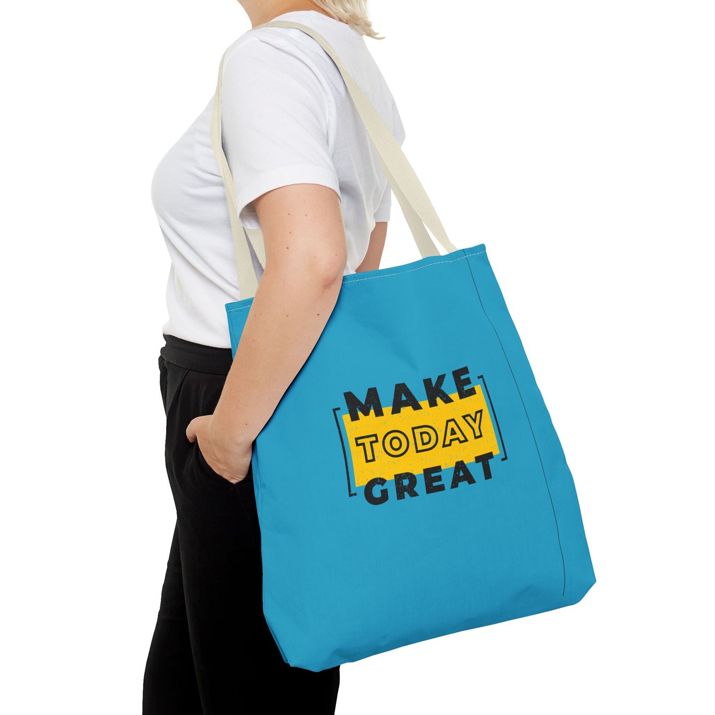 Make Today Great Tote Bag (AOP)