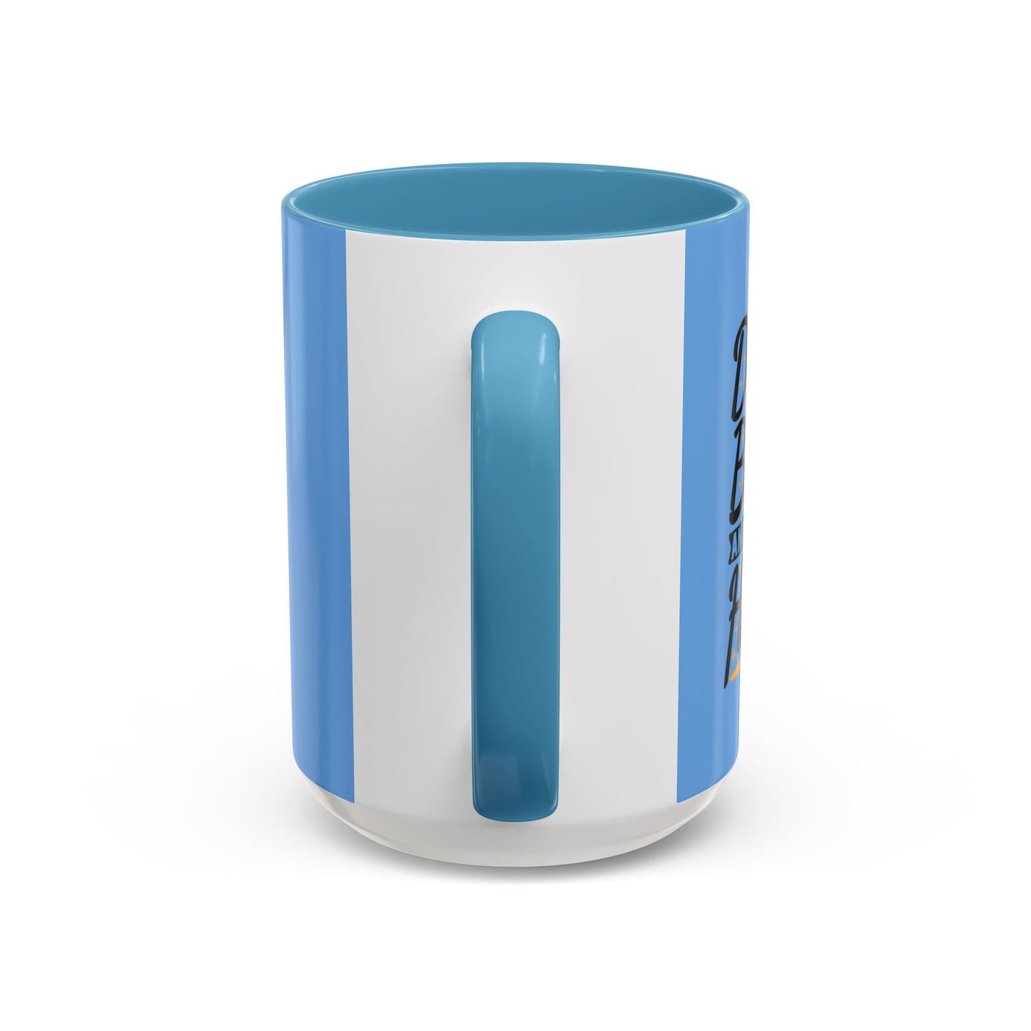 Dream Believe And Make It Happen Accent Coffee Mug (11, 15oz)