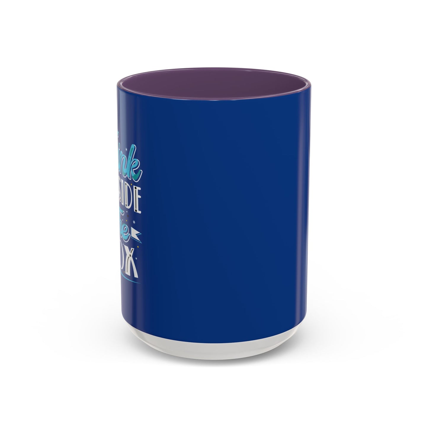 Think Outside The Box Accent Coffee Mug (11, 15oz)