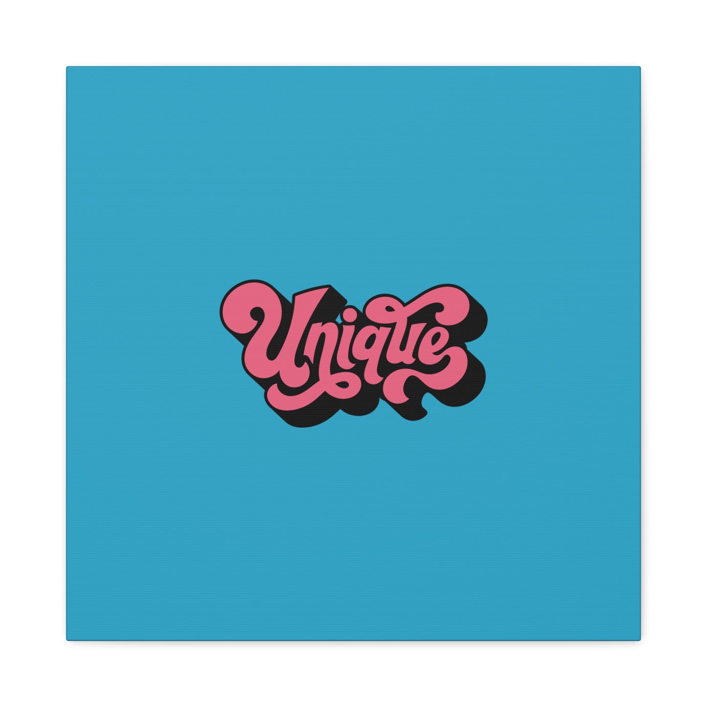 Unique Matte Canvas, Stretched, 1.25"