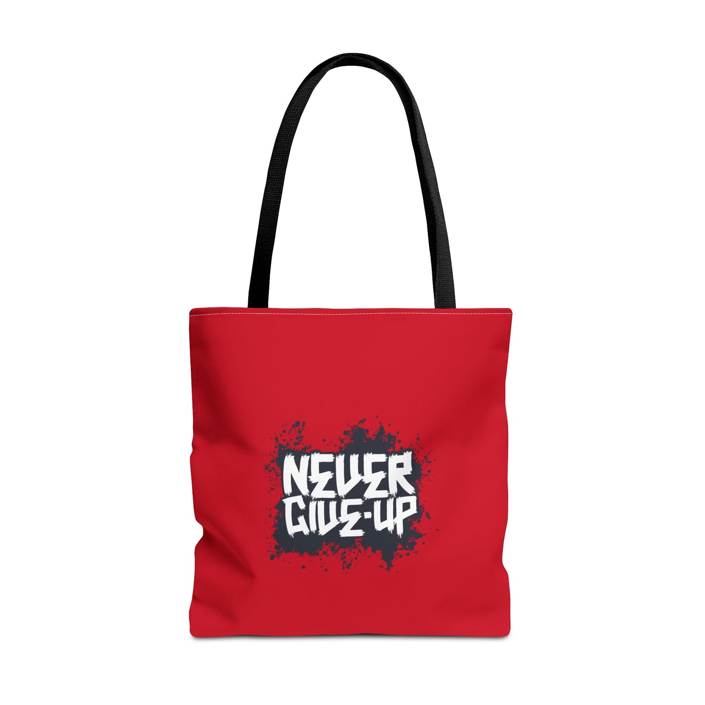 Never Give Up Tote Bag (AOP)