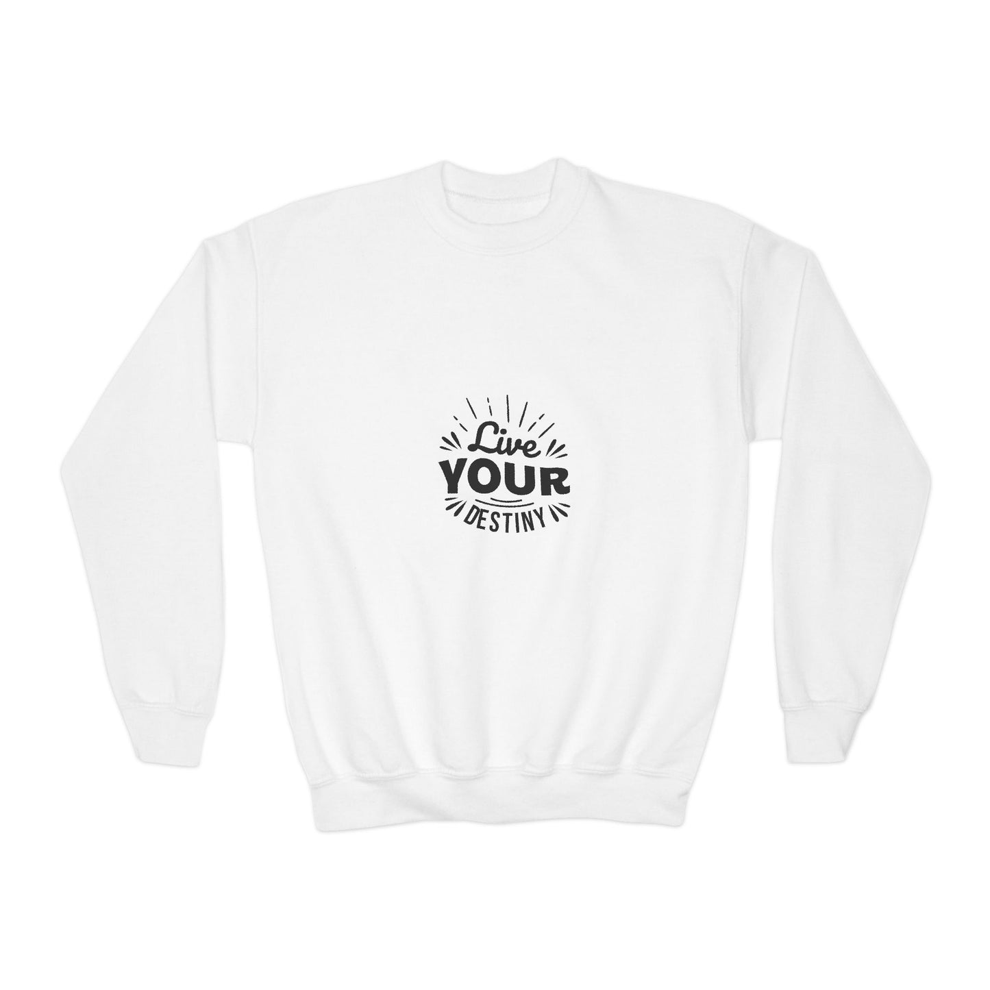 Live Your Destiny Youth Crewneck Sweatshirt