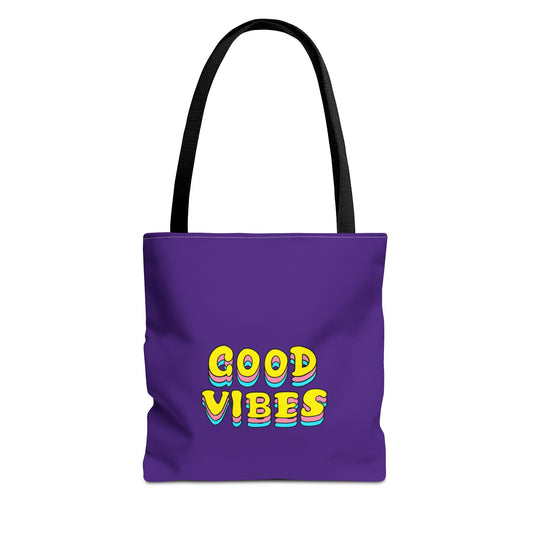 Good Vibes Tote Bag (AOP)