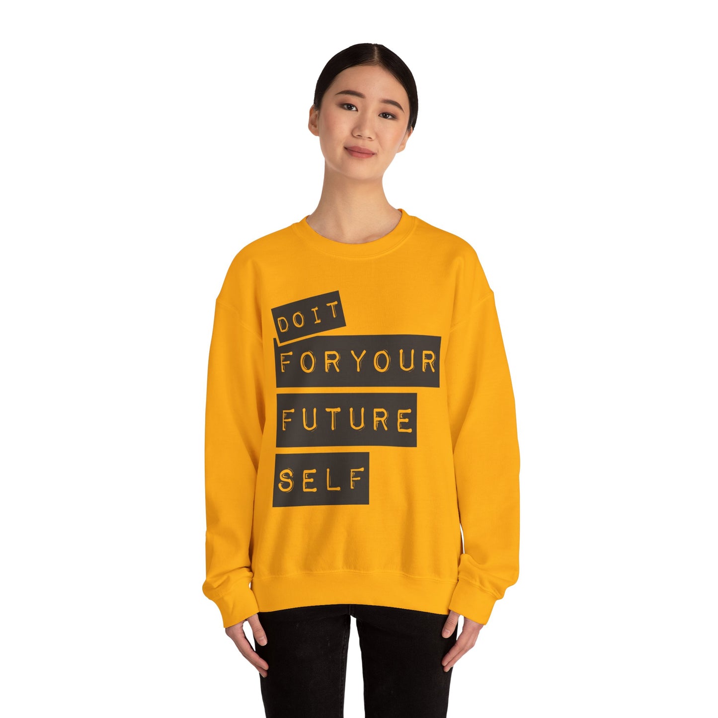 Do It For Your Future Self Unisex Heavy Blend™ Crewneck Sweatshirt