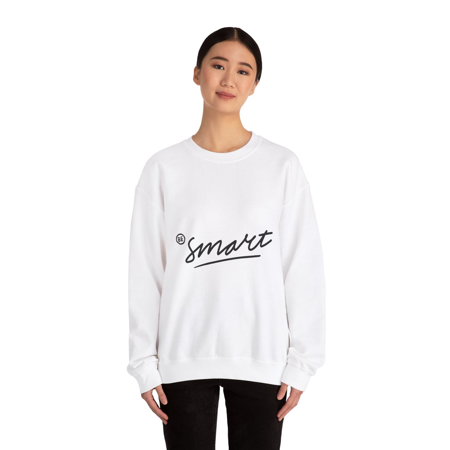 Be Smart Unisex Heavy Blend™ Crewneck Sweatshirt
