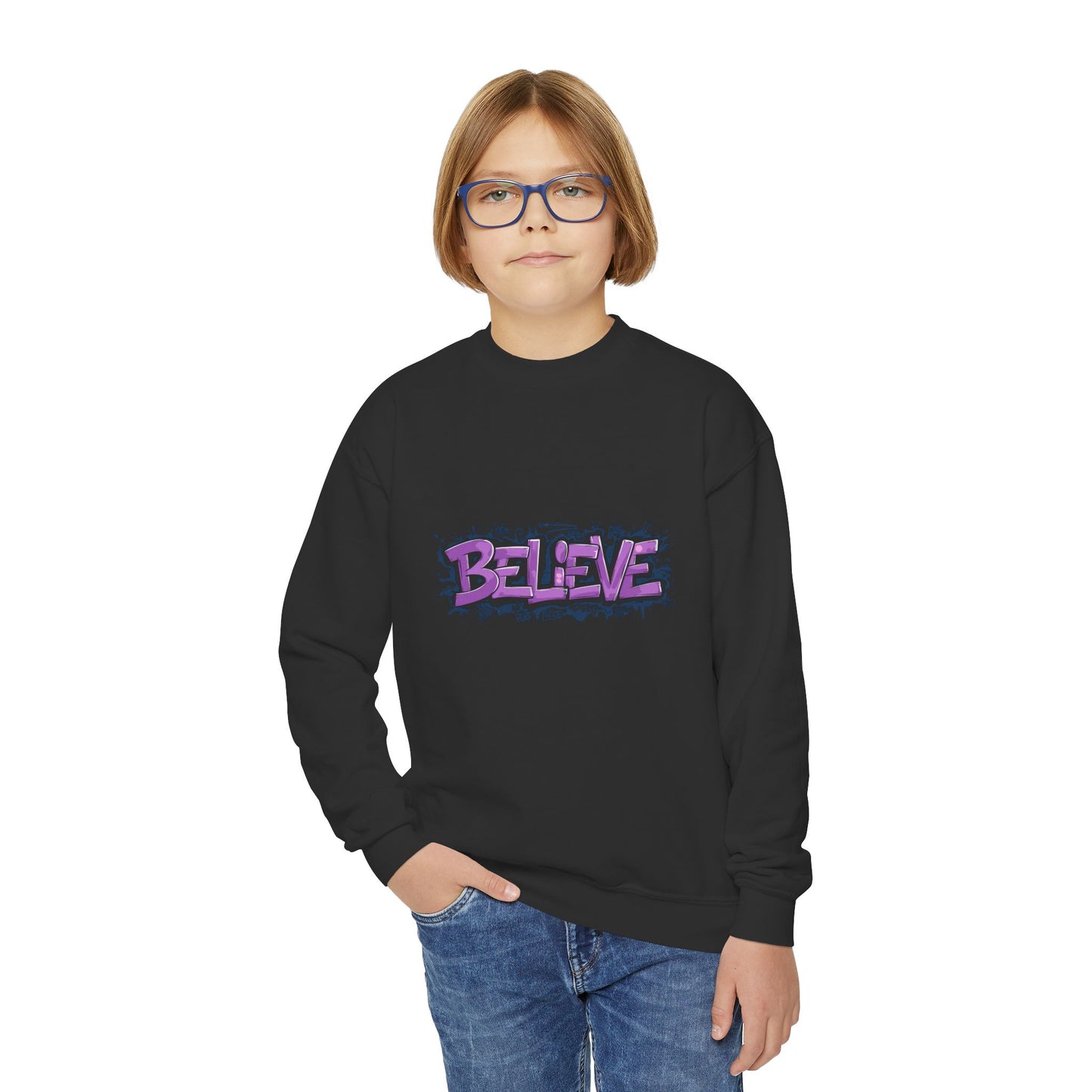 Believe Youth Crewneck Sweatshirt