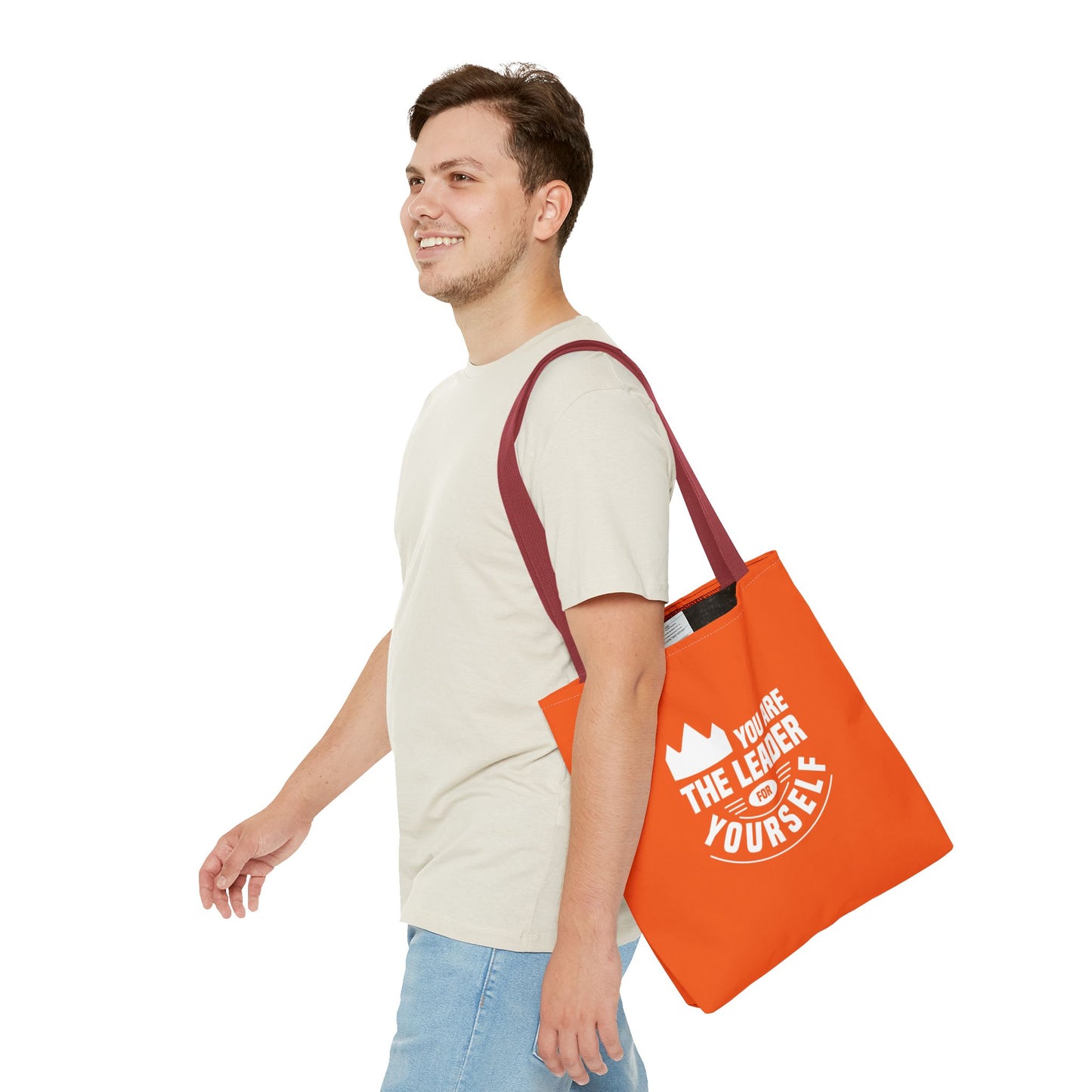 You Are The Leader For Yourself Tote Bag (AOP)