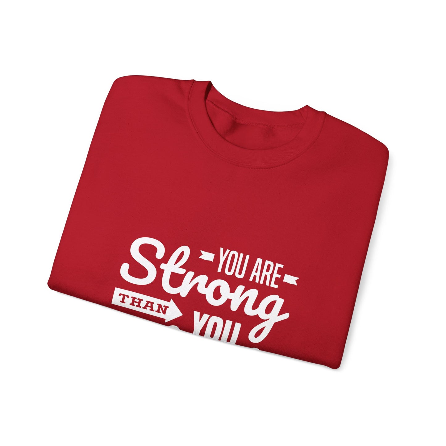 You Are Strong Than You Think Unisex Heavy Blend™ Crewneck Sweatshirt