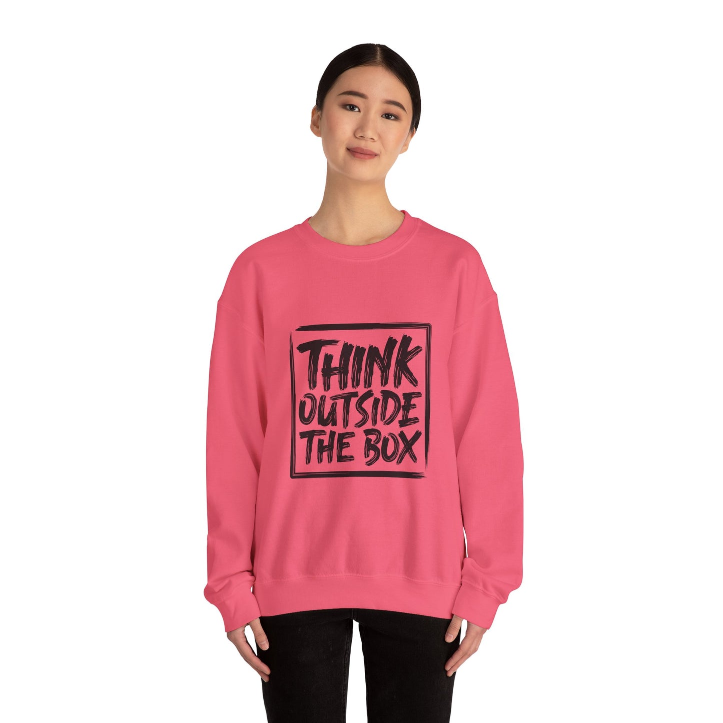 Think Outside The Box Unisex Heavy Blend™ Crewneck Sweatshirt