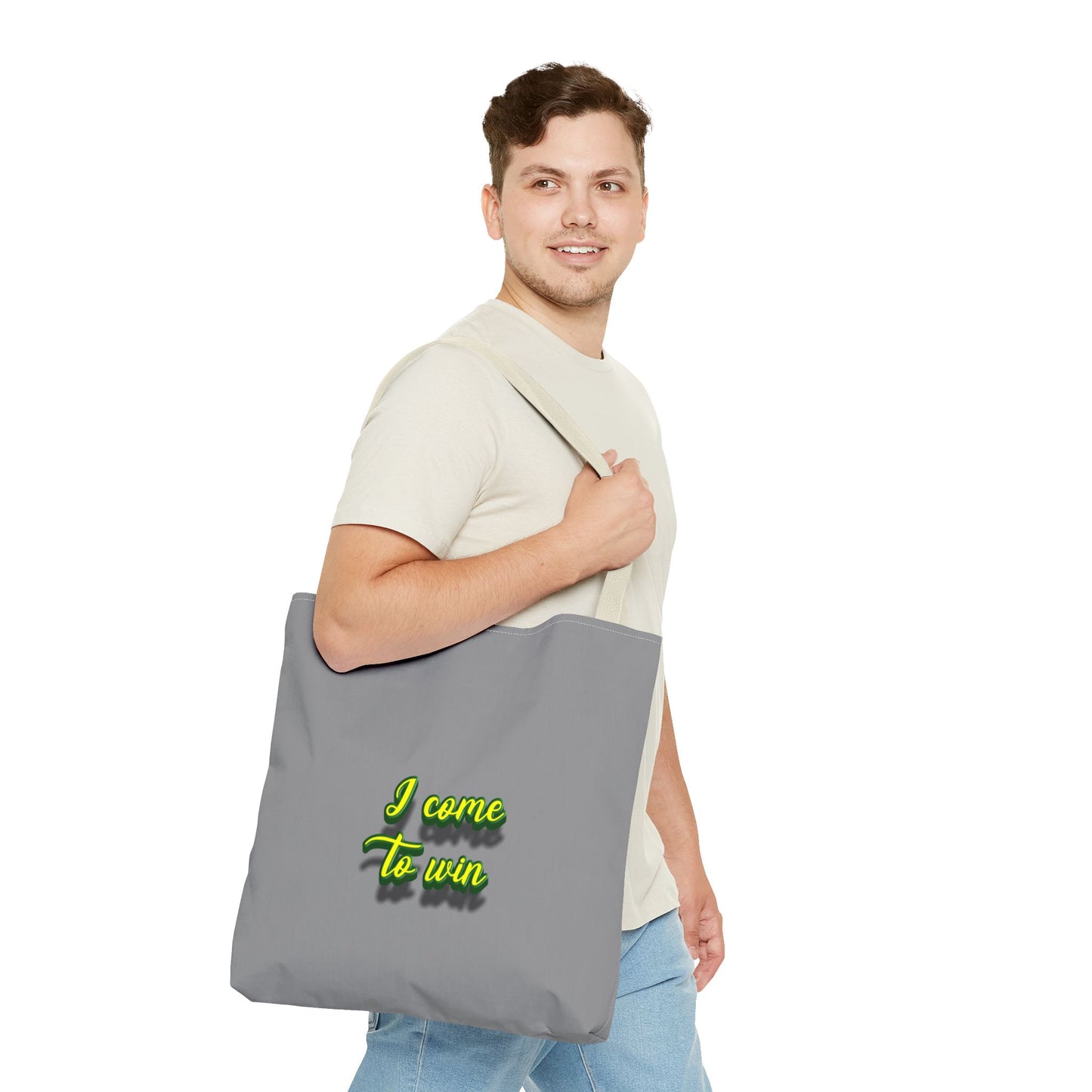 I Come To Win Tote Bag (AOP)