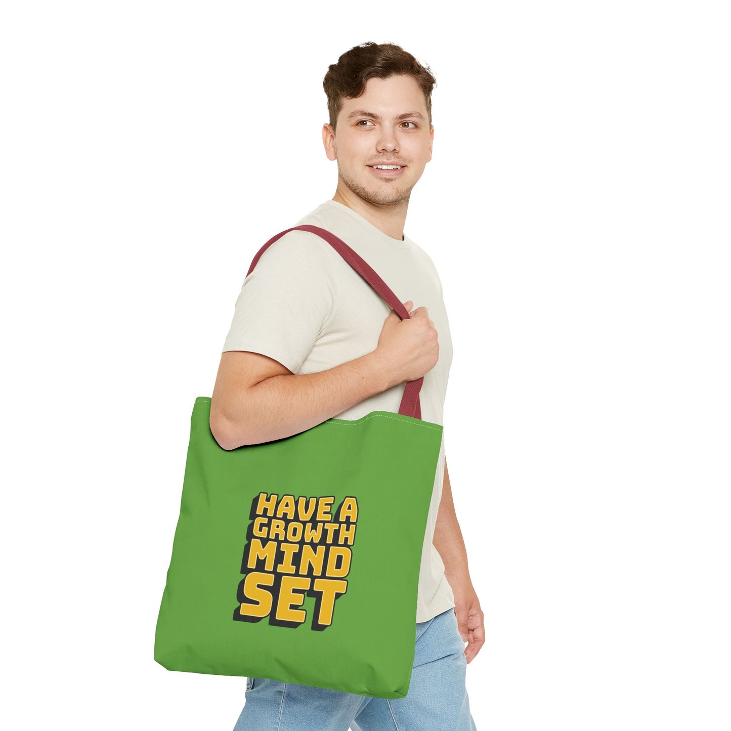 Have A Growth Mind Set Tote Bag (AOP)