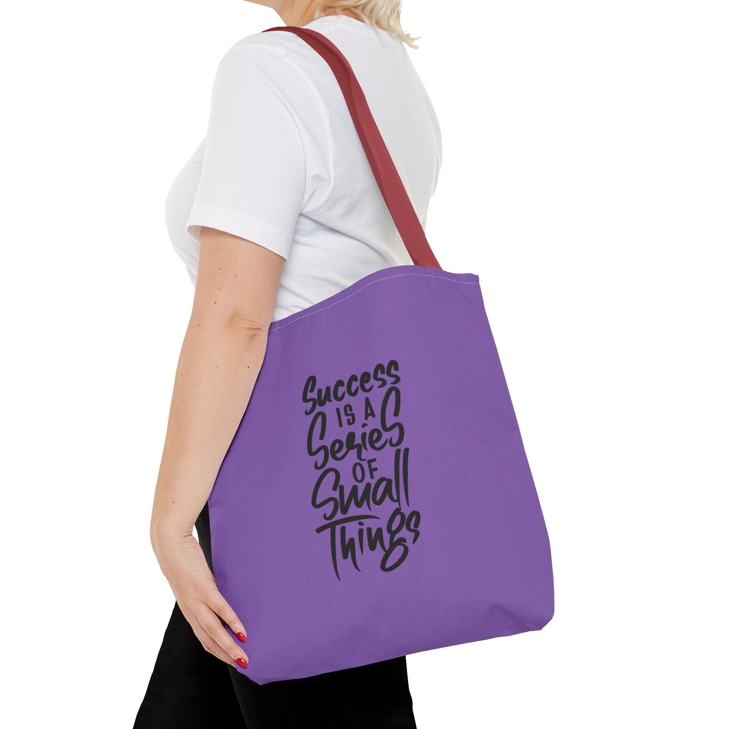 Success Is A Series Of Small Things Tote Bag (AOP)