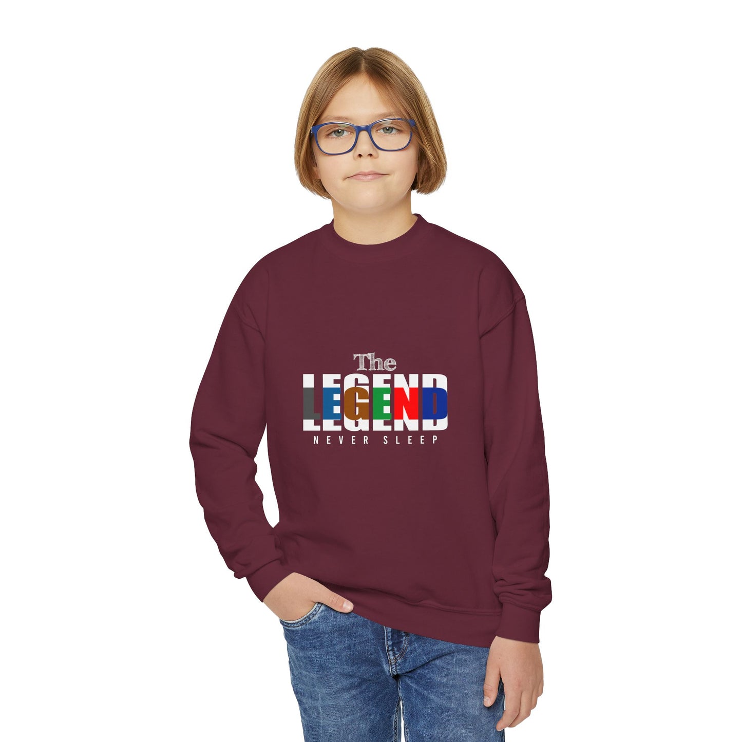 The Legend Youth Crewneck Sweatshirt