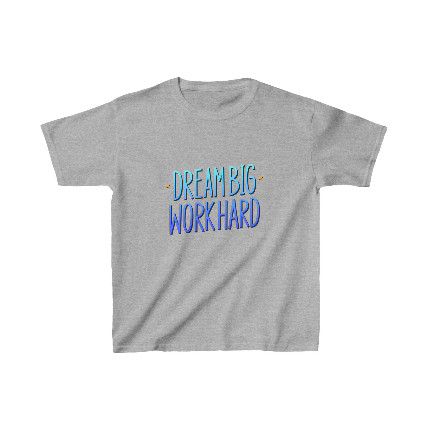Dream Big Work Hard Kids Heavy Cotton™ Tee
