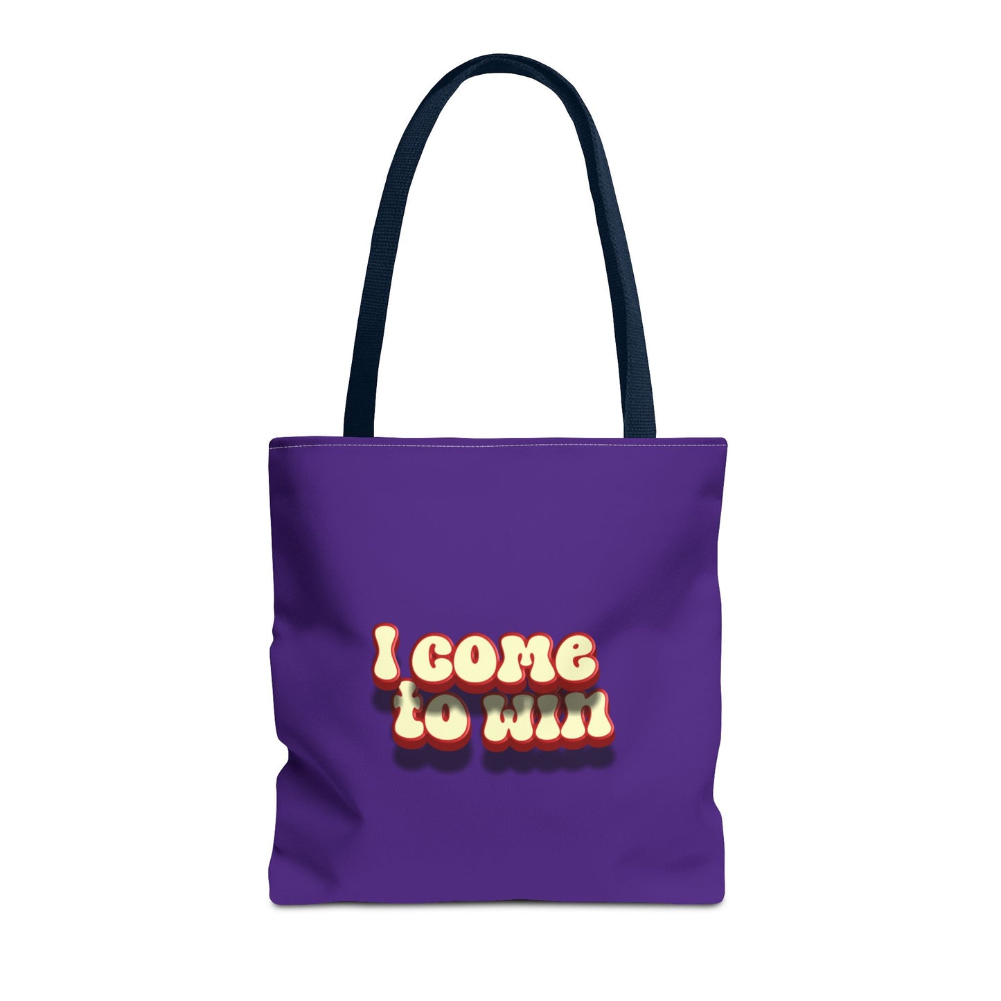 I Come To Win Tote Bag (AOP)