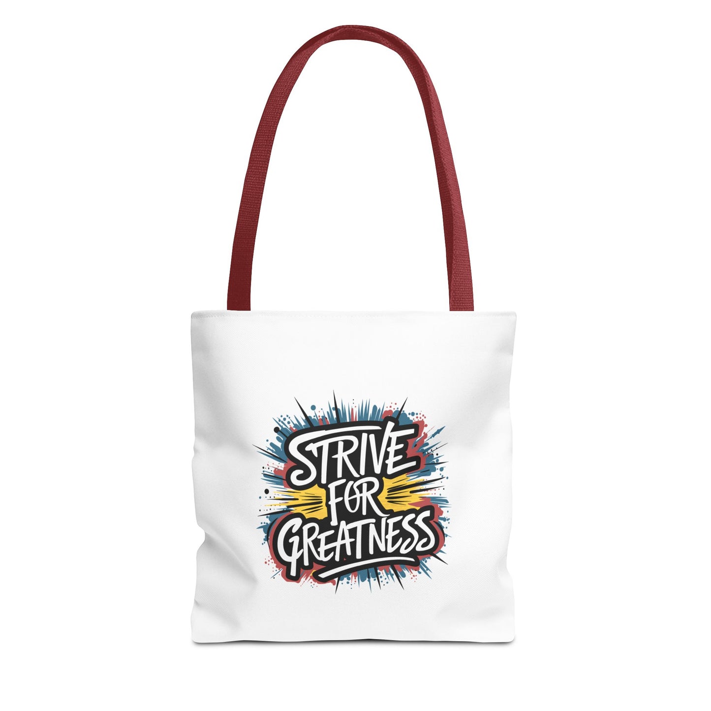 Strive For Greatness Tote Bag (AOP)