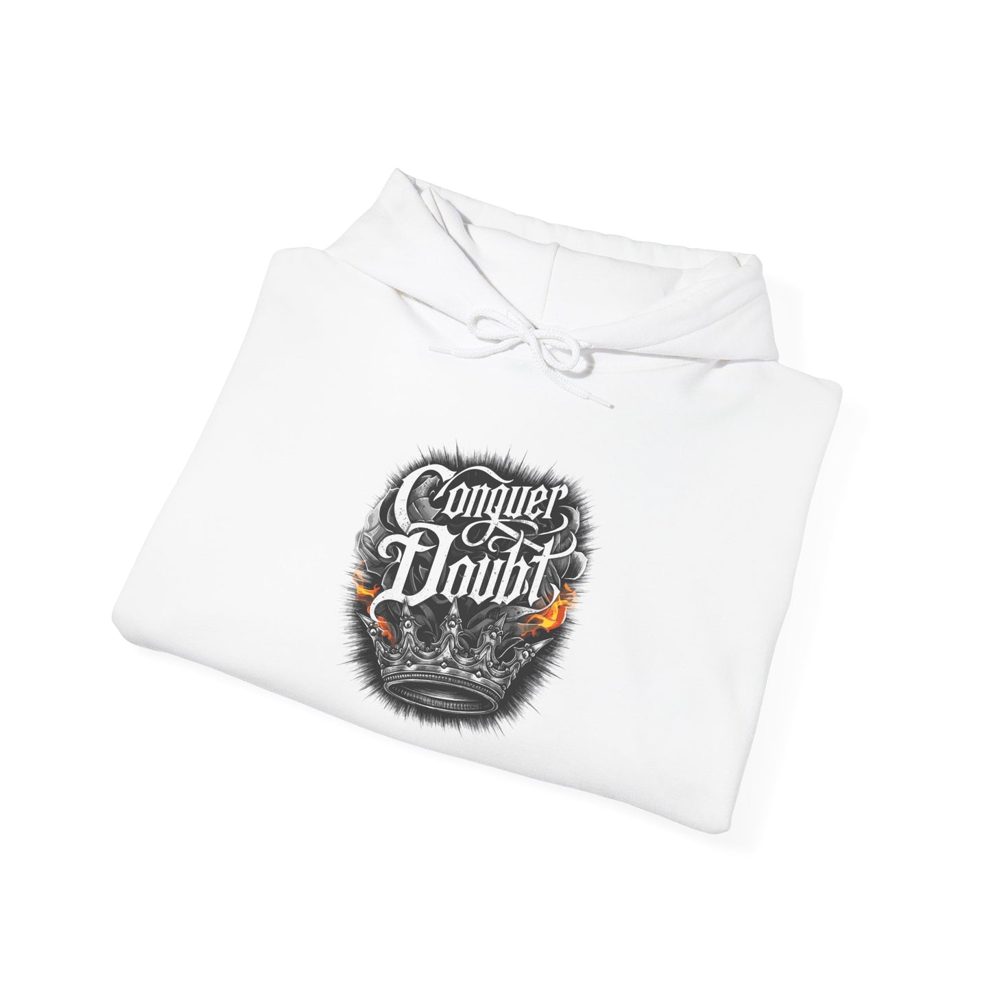 Conguer Doubt Unisex Heavy Blend™ Hooded Sweatshirt