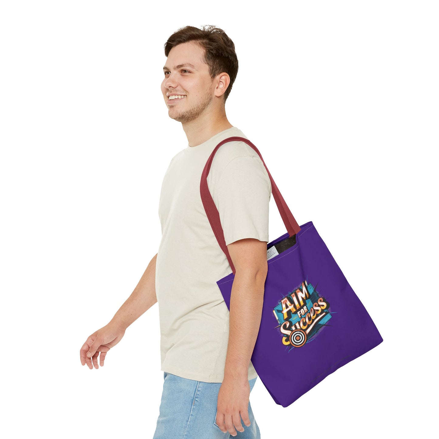 Aim For Success Tote Bag (AOP)
