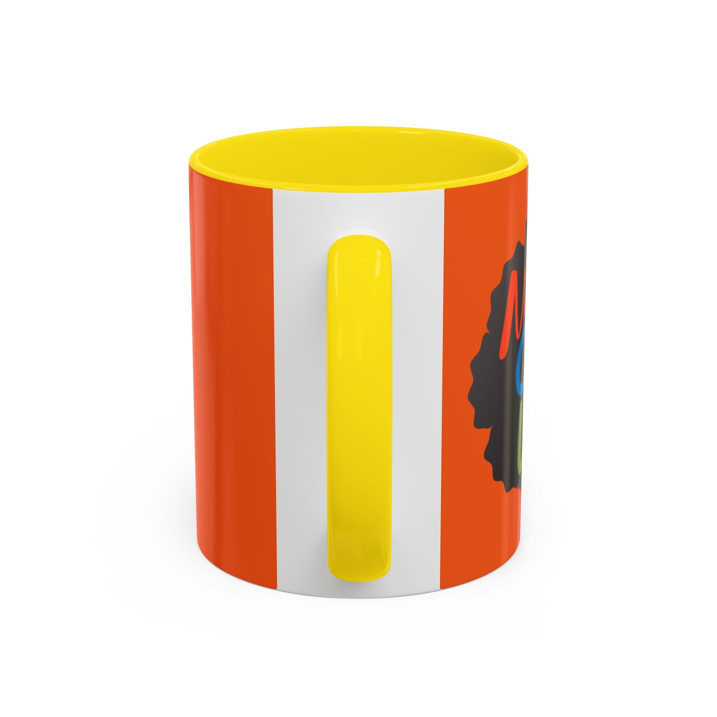 Never Give Up Accent Coffee Mug (11, 15oz)