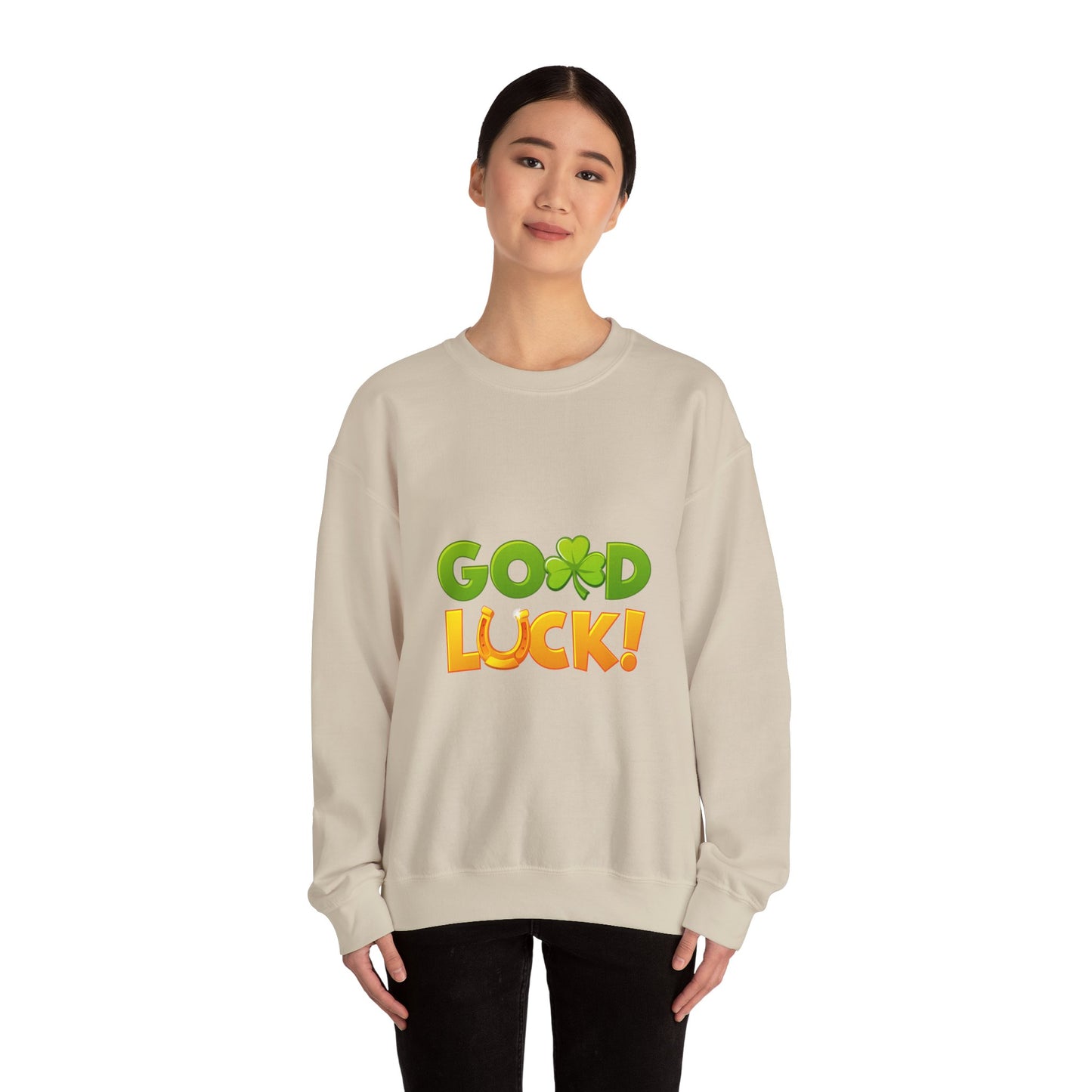 Good Luck Unisex Heavy Blend™ Crewneck Sweatshirt