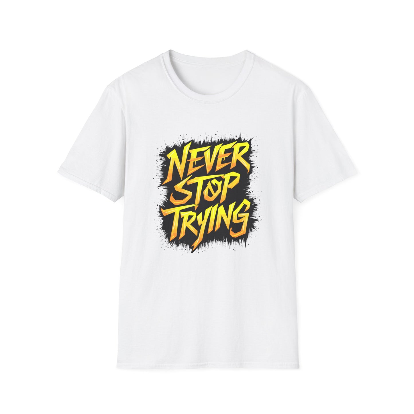 Never Stop Trying Unisex Softstyle T-Shirt