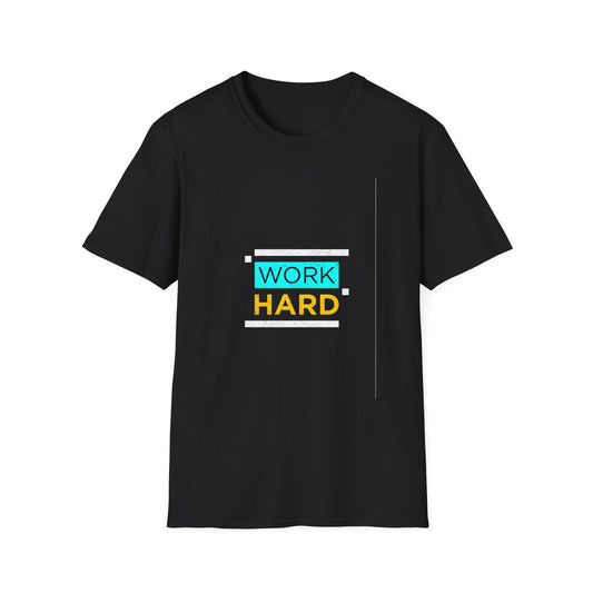 Work Hard Unisex Softstyle T-Shirt