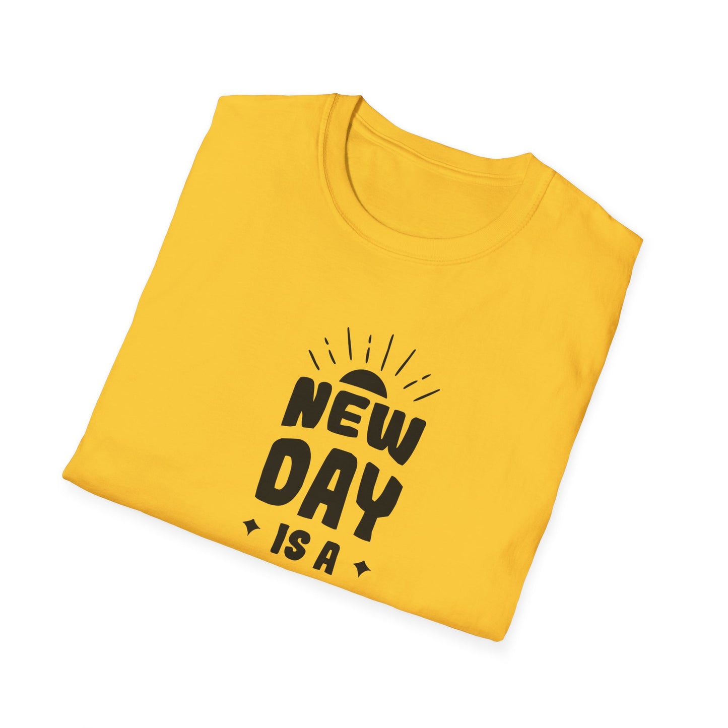 New Day Is A New ChangeUnisex Softstyle T-Shirt