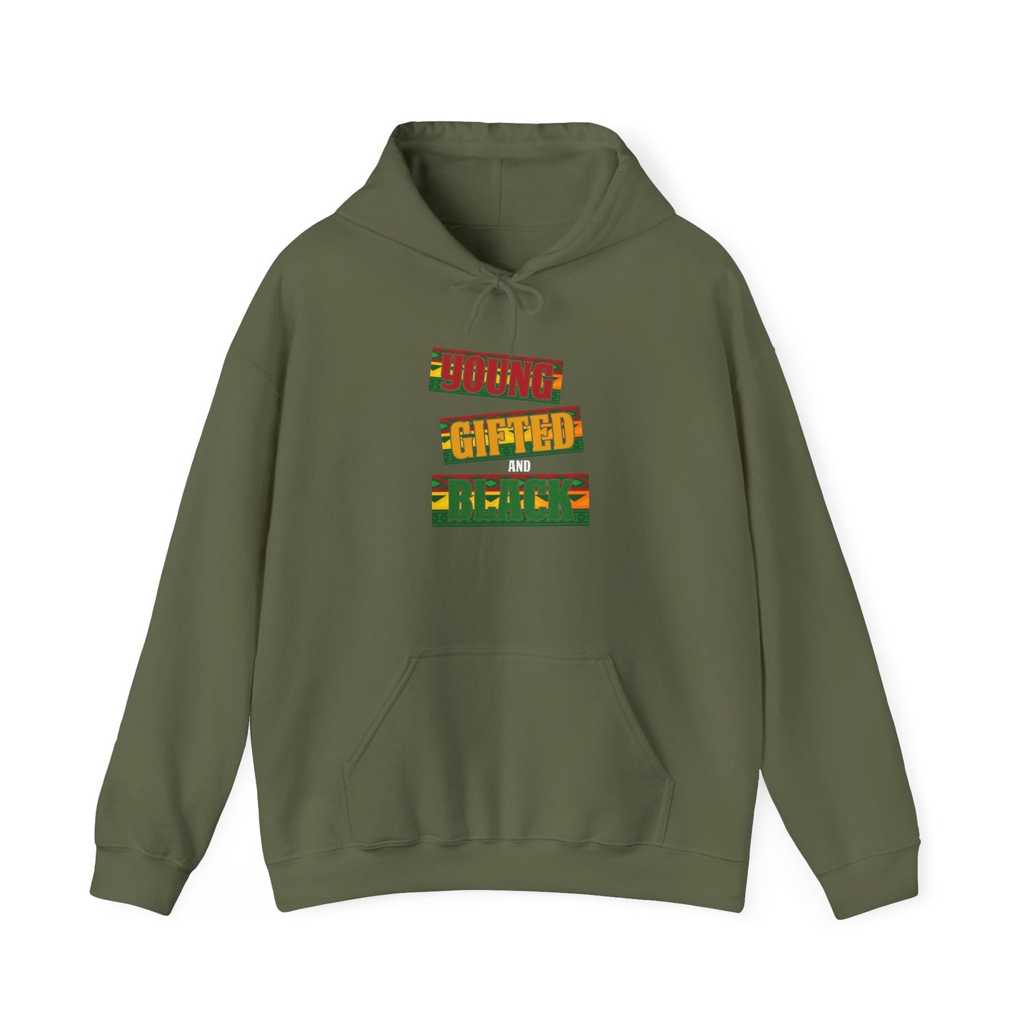 Young Gifted And Black Unisex Heavy Blend™ Hooded Sweatshirt