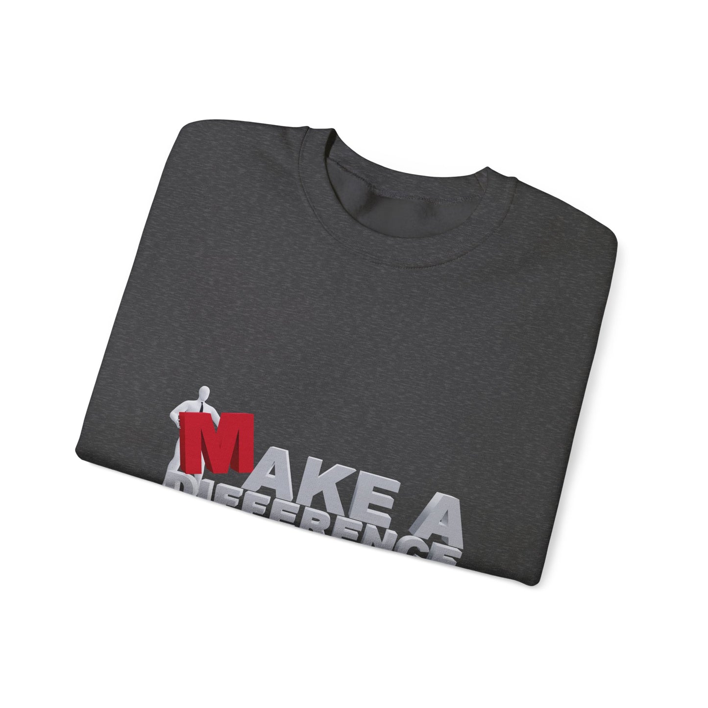Make A Difference Unisex Heavy Blend™ Crewneck Sweatshirt