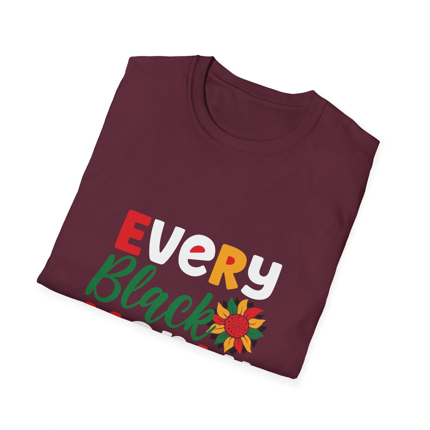 Every Black Month Unisex Softstyle T-Shirt
