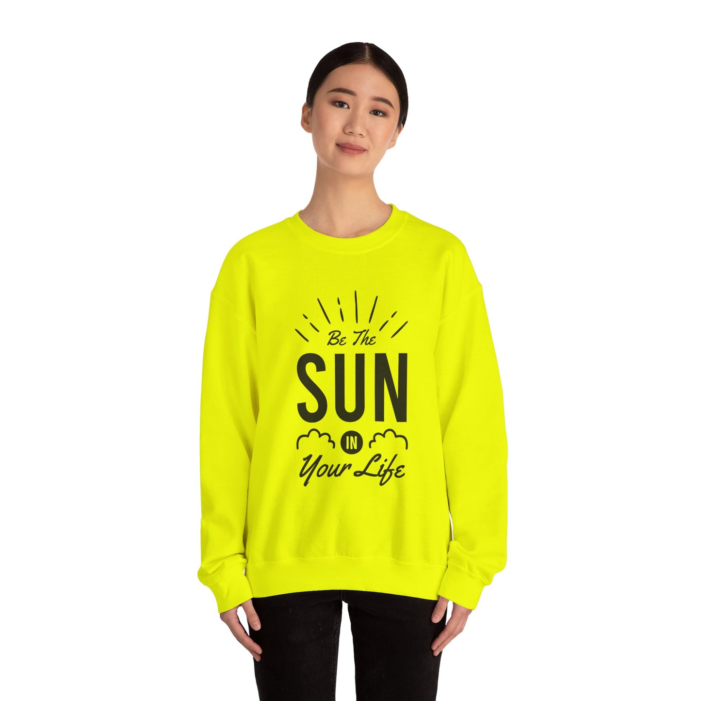 Be The Sun In Your Life Unisex Heavy Blend™ Crewneck Sweatshirt