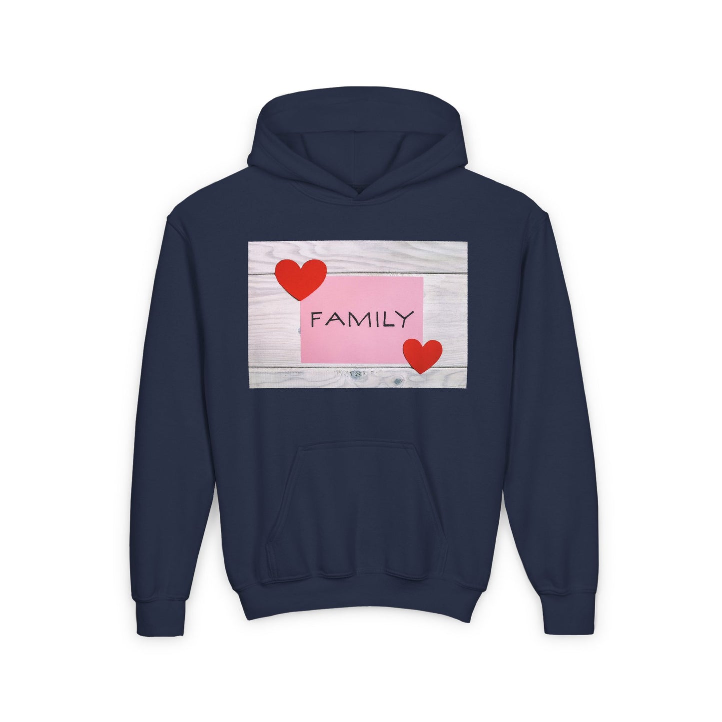 Family Youth Heavy Blend Hooded Sweatshirt
