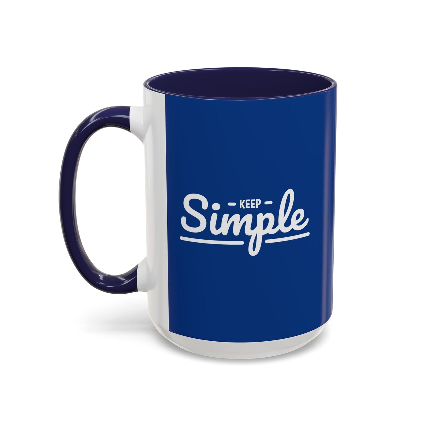 Keep Simple Accent Coffee Mug (11, 15oz)