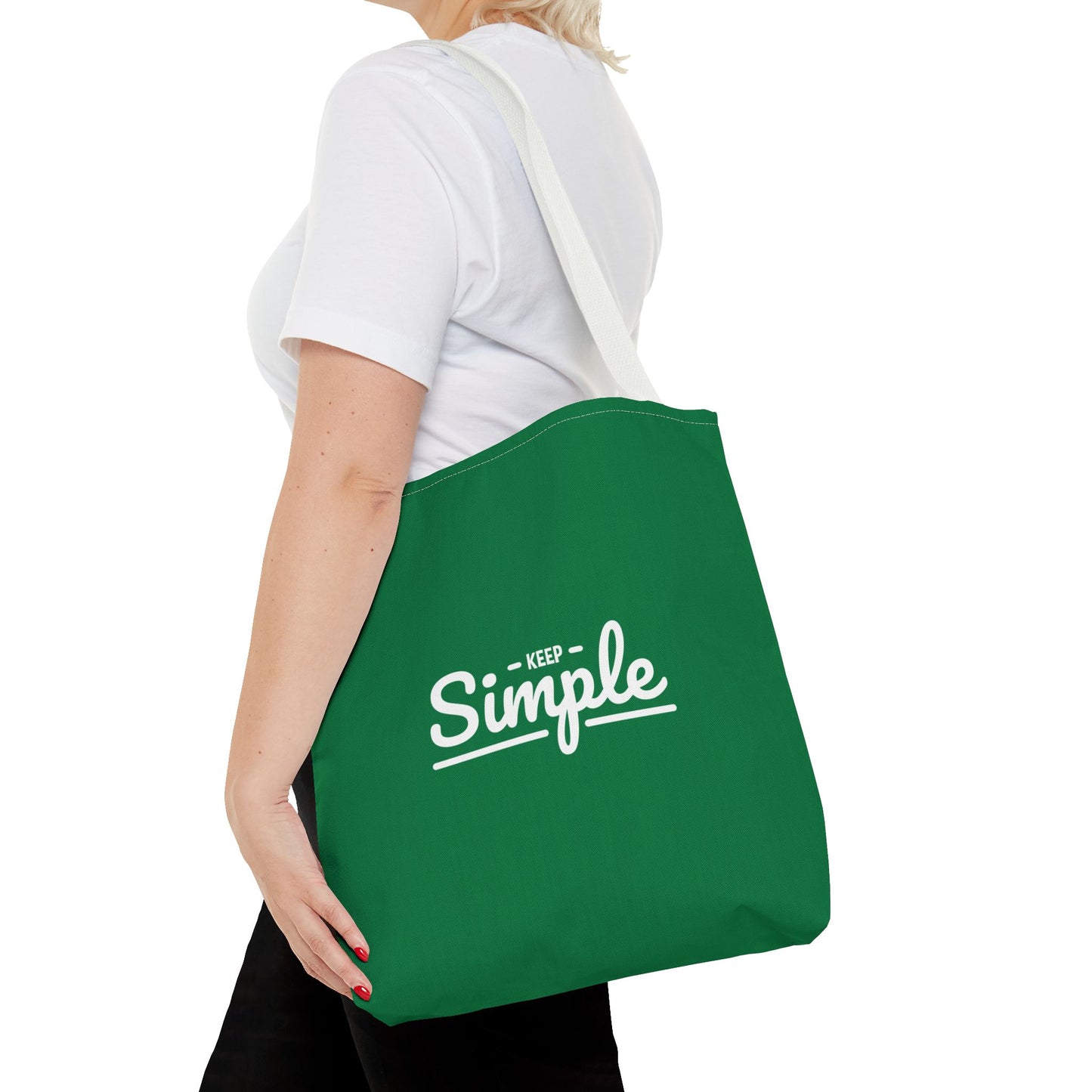 Keep Simple Tote Bag (AOP)