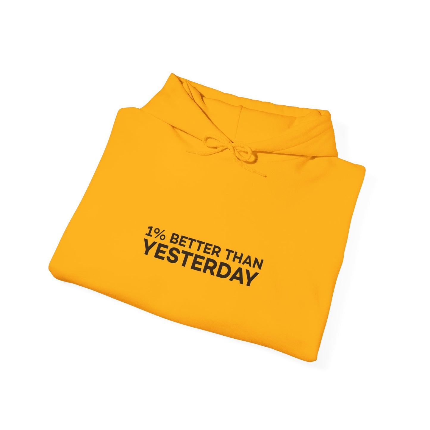 1% Better Than Yesterday Unisex Heavy Blend™ Hooded Sweatshirt