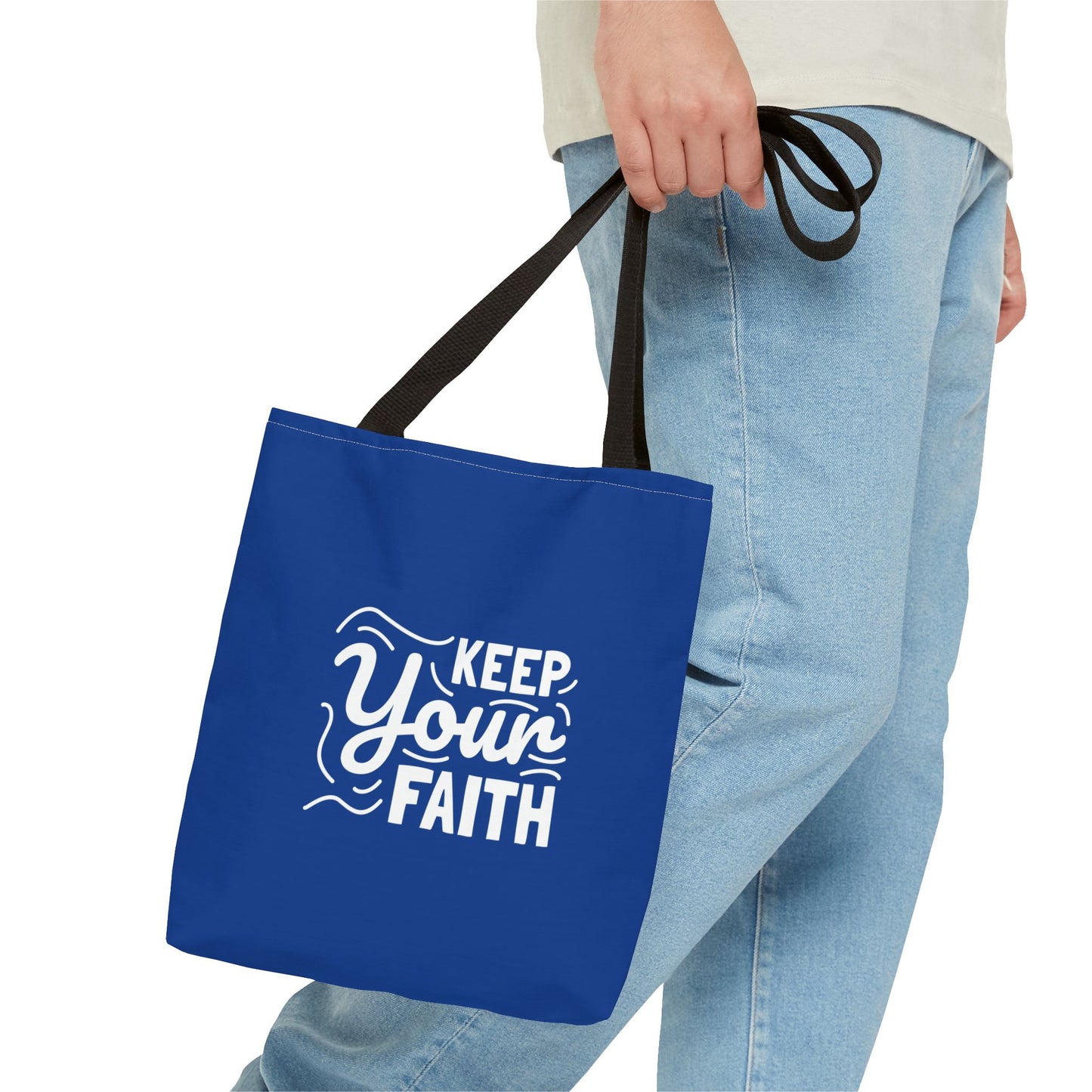 Keep Your Faith Tote Bag (AOP)