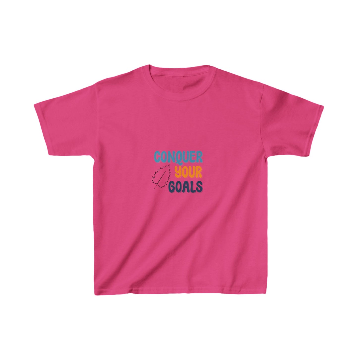 Conquer Your Goals Kids Heavy Cotton™ Tee
