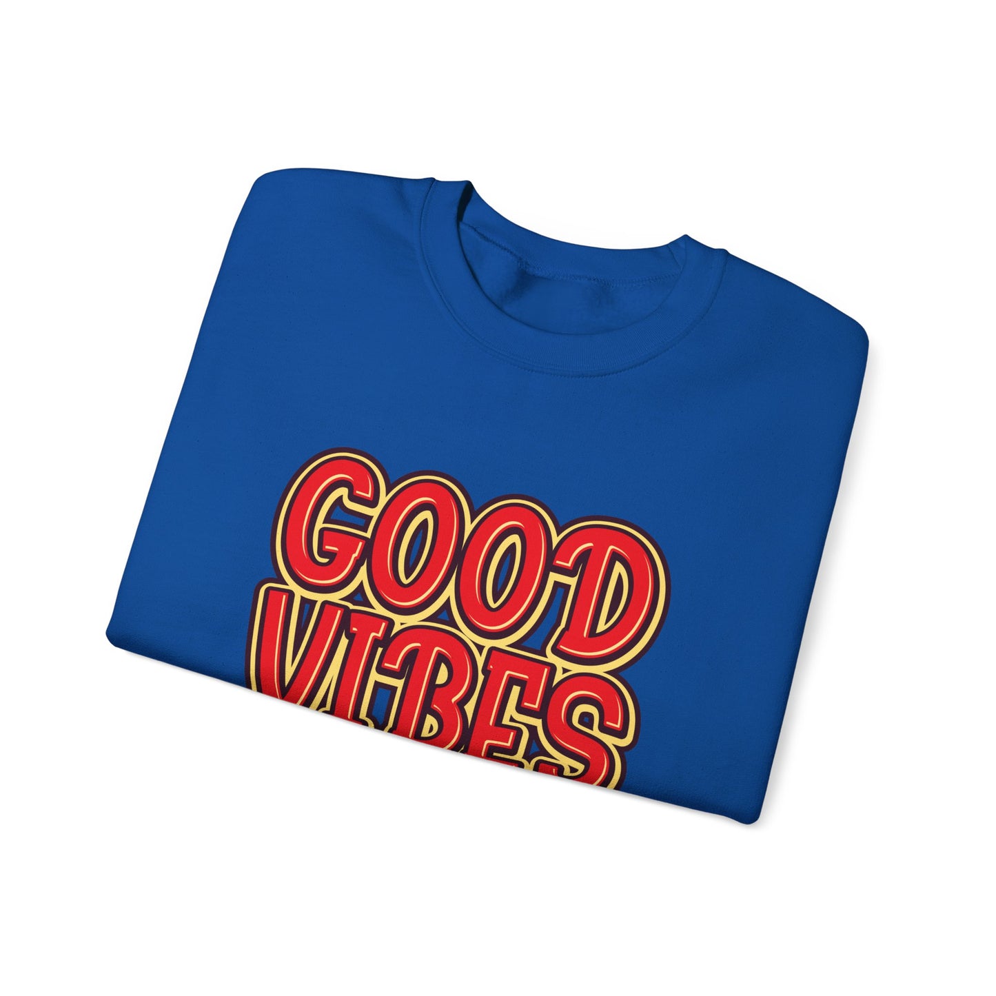 Good Vibes Only Unisex Heavy Blend™ Crewneck Sweatshirt
