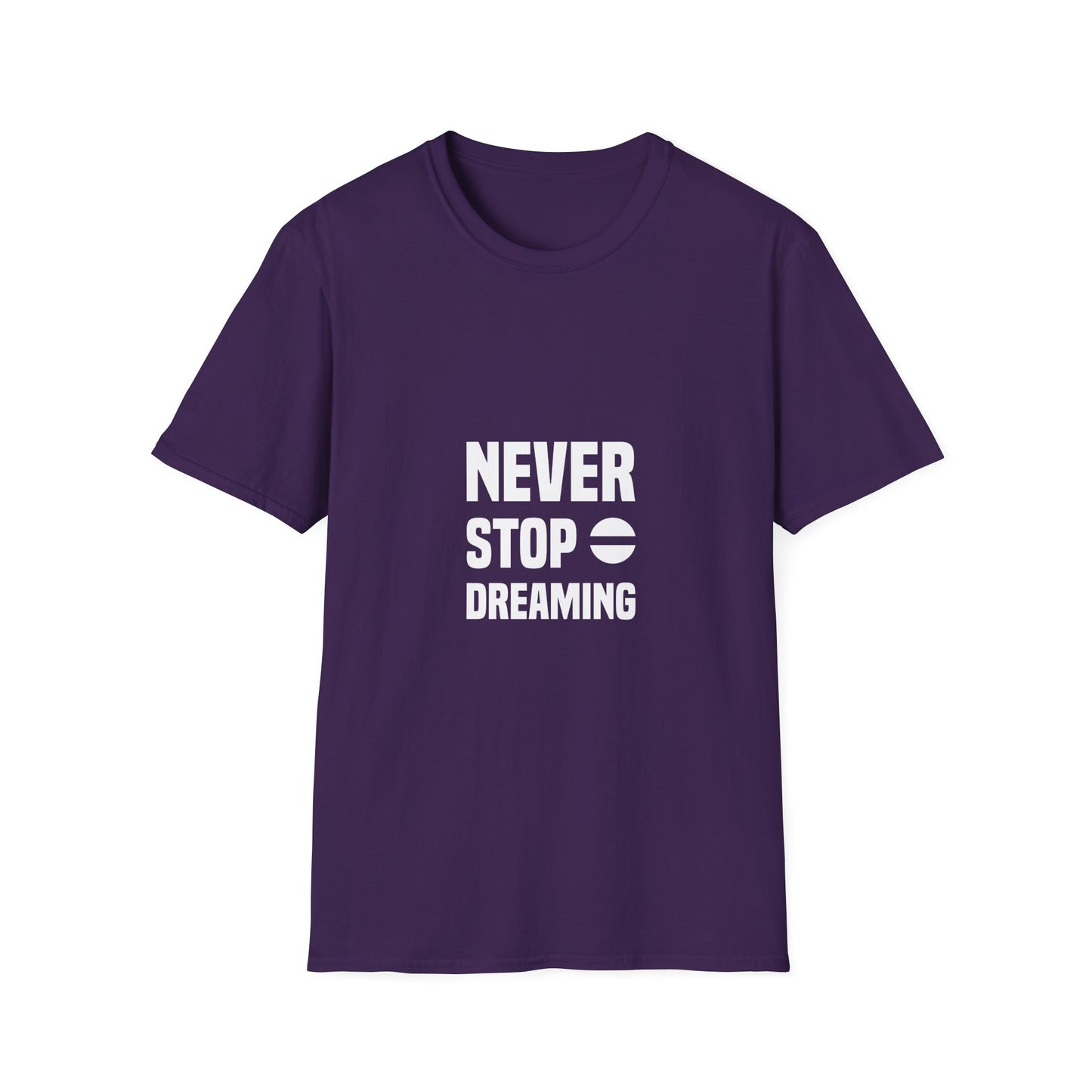 Never Stop Dreaming Unisex Softstyle T-Shirt
