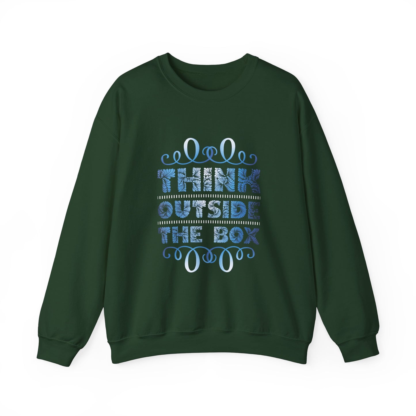 Think Outside The Box Unisex Heavy Blend™ Crewneck Sweatshirt