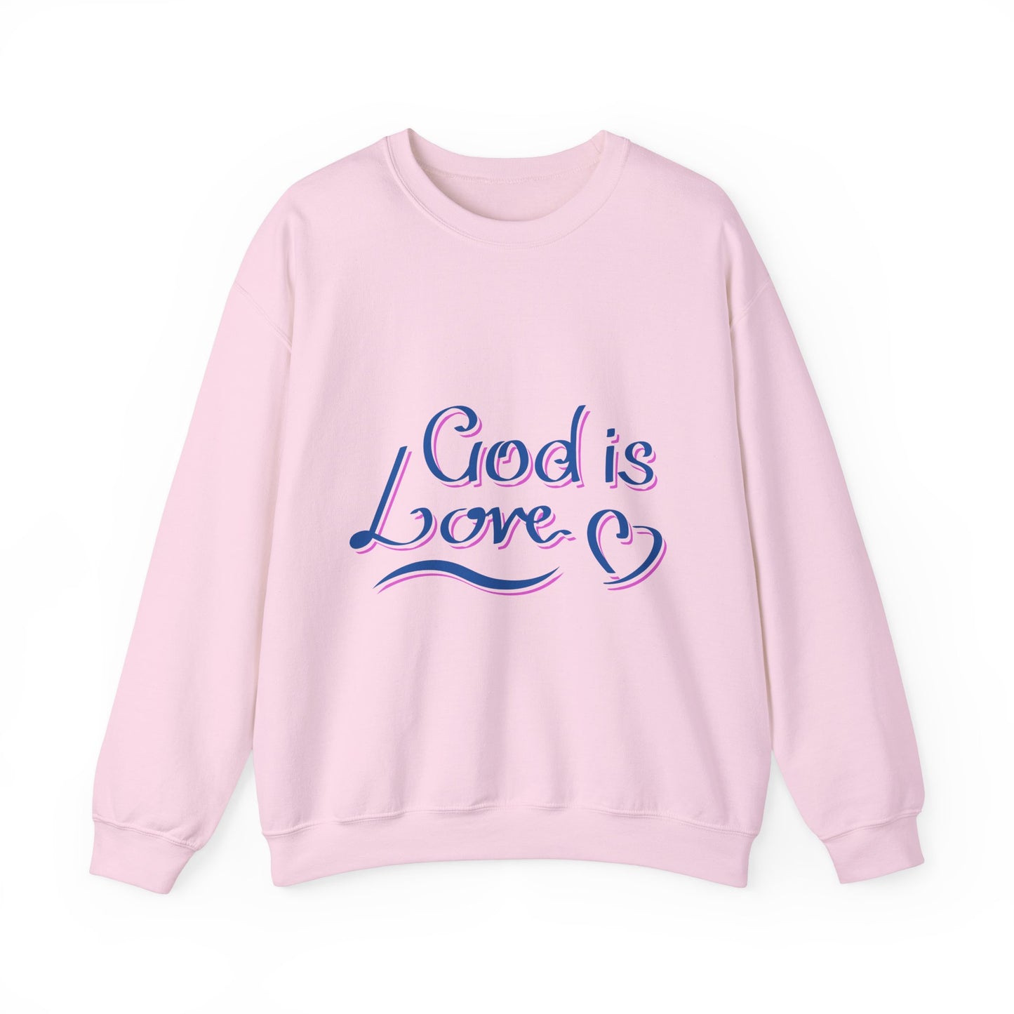 God Is Love Unisex Heavy Blend™ Crewneck Sweatshirt