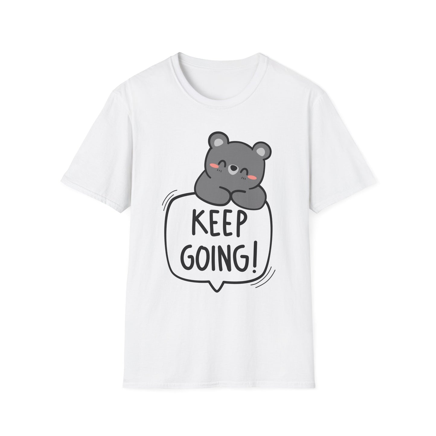 keep going Unisex Softstyle T-Shirt